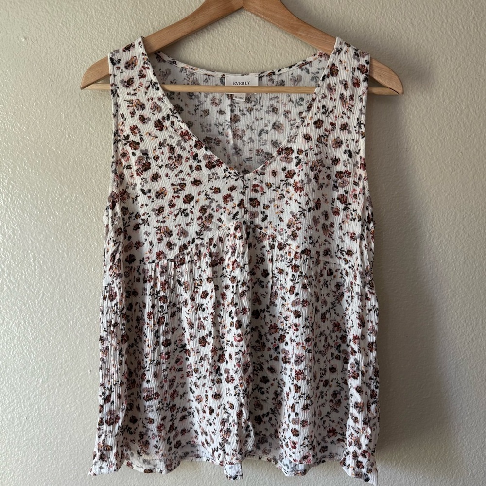 ❇️Everly Floral Tank Top 2 for $22 ❇️